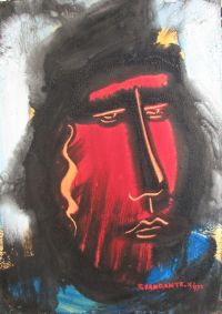 GIANDANTE X (Milano 1899-1984) Volto